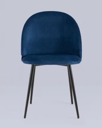 Стул Фолио велюр Синий_3