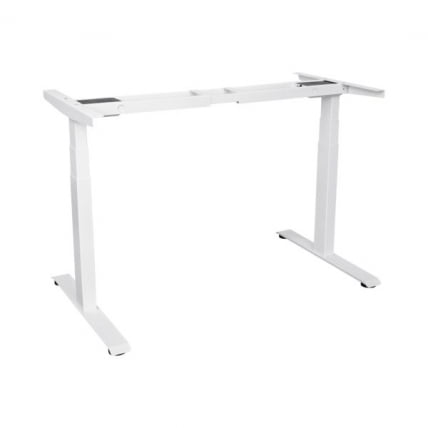 Подстолье для стола с электроприводом и регулировкой высоты 2 мотора, память 4 уровня высоты, белый_0