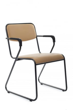 Кресло Nix Plus RCH OMKL-04B Бежевый/Металл Черный_0