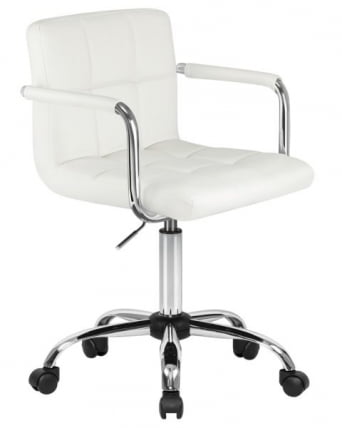Офисное кресло для персонала ДОБРИН ТЕРРЙ (белый) 2 шт / DOBRIN TERRY_2