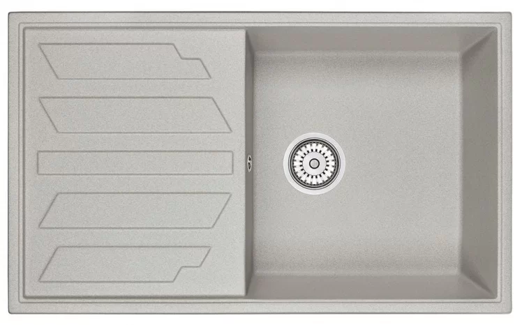 Кухонная мойка GRANULA 8601 Базальт_0