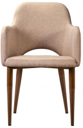 Кресло Ledger Сканди Браун Темный Орех_1