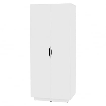 Шкаф распашный Аврора(Х28)1872х801х540(Белый) / Аврора(H28)1872х801х540(Белый)_0