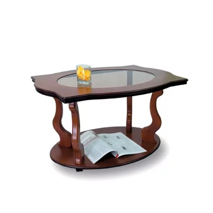 Стол журнальный Берже 3С Средне-коричневый_0