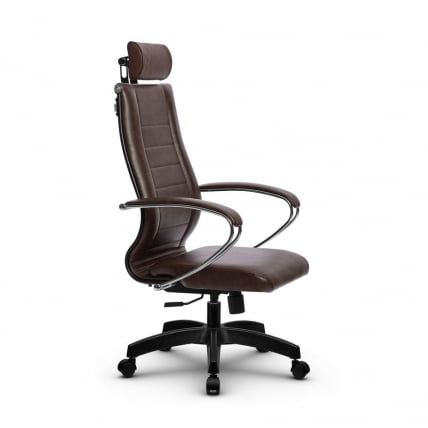 Кресло офисное МЕТТА Комплект 33, Основание 17831 Комплект 1 Коричневое_1