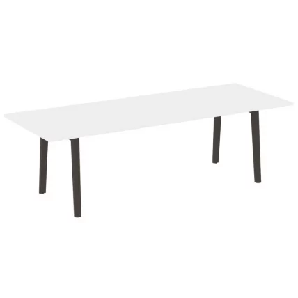 Стол переговорный ONIX WOOD OW.PRG-25 Белый Бриллиант/Темный_0