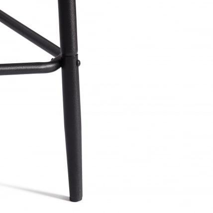 Полубарный стул Bari/Бари экокожа , черный, 42х55х99 см_12