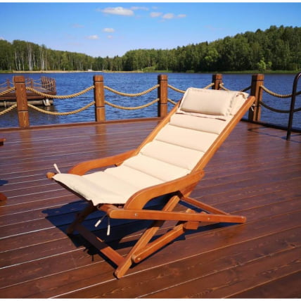 Складное кресло-шезлонг AFM-709A Beige_1