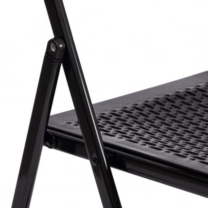 Стул складной FOLDER (mod. 3016) каркас: металл, сиденье/спинка: пластик, 48,5 х 48 х 82,5 см, black (черный)_7