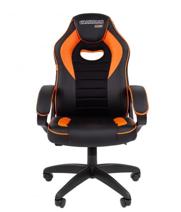 Кресло геймерское CHAIRMAN GAME 16 Черный Оранжевый_2
