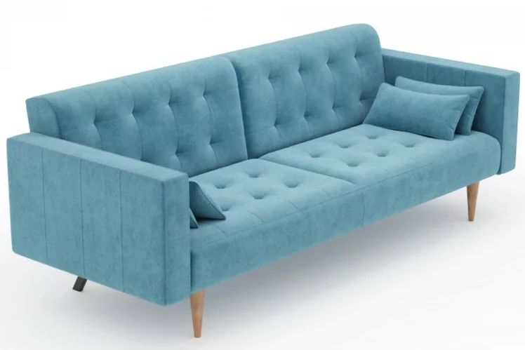 Диван трёхместный Нейт ЛД 308.010.000 Светло-голубой_2