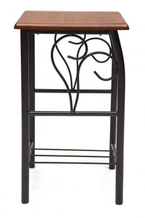 Тумба прикроватная ПИCCОЛО Черный/красный дуб / PICCOLO_2