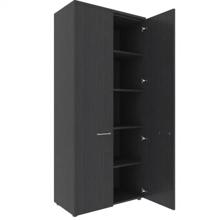 Шкаф для документов с глухими дверьми и топом XHCS 85.1 Легно Темный_0