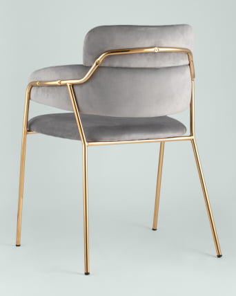 Стул Полин Светло-серый_3