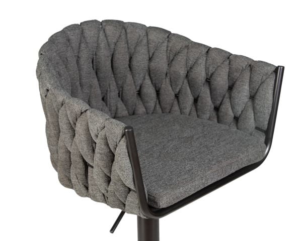 Стул барный ДОБРИН ЛЕОН (графитовая ткань (ЛАР-275-21)) 2 шт / DOBRIN LEON (LAR-275-21))_7