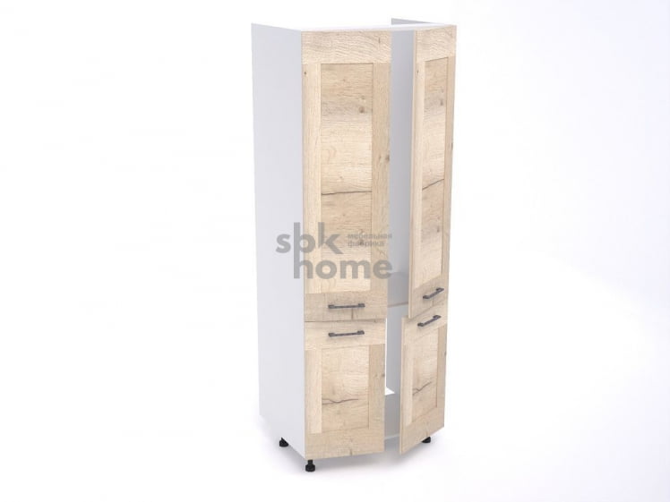 Пенал П-2, Дублин (800*570*2166) Дуб галифакс белый, 21670 _1