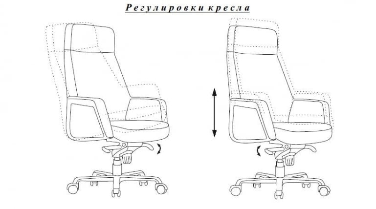 Кресло руководителя Бюрократ АНТОНИО/БЛАCК / ANTONIO/BLACK_4