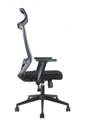 Кресло Бронте А755 Луксе Серый/Черный / Bronte A755 Luxe_2