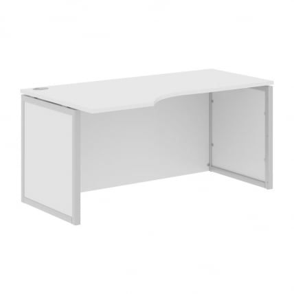 Стол письменный левый XTEN-QP XQPCET 169H L Белый Серый_0