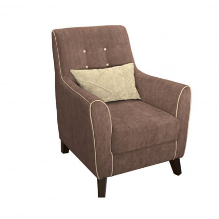 Кресло Френсис ТК 511 Офелия 5 Коричневый Офелия 1 Бежевый_0