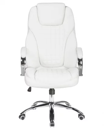 Офисное кресло для руководителей DOBRIN CHESTER Белый_5