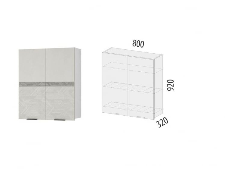 Шкаф-сушка кухонный Бостон 104.02_5