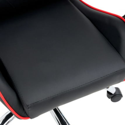 Кресло компьютерное CРОМЕКС (КРОМЕКС) ДЖокер ГМ-125 экокожа черное/красное / CROMEX Joker GM-125_9