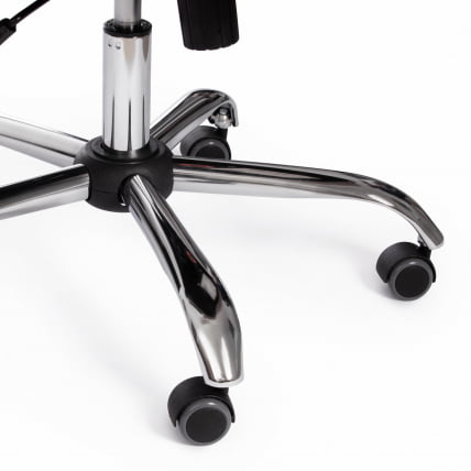 Кресло БЕРГАМО хром (22) флок , коричневый, 6 / BERGAMO_15