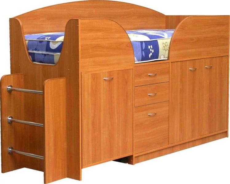 Уголок школьника Юниор-4 Вишня оксфорд_1