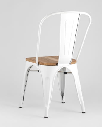 Стул TOLIX WOOD Белый_4