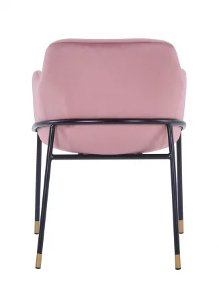 Стул Сандра велюр Пыльно-розовый_4