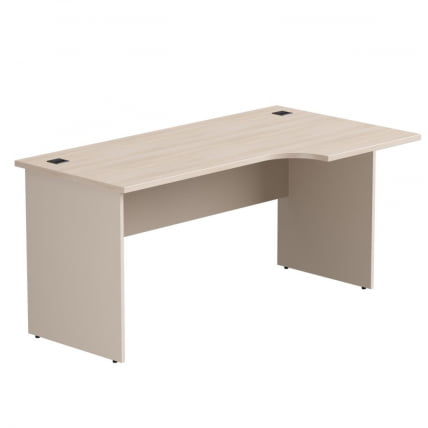 Стол эргономичный с опорами ЛДСП Everprof EVO 254S114 (правый) Дуб Соната Кашемир_0