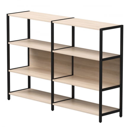 Набор стеллажных систем Everprof EVO №1 Дуб Соната Черный_0