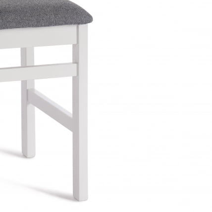 Стул SWEDEN Многослойная фанера, 41*40*99 см, white, ткань темно-серая (150)_8