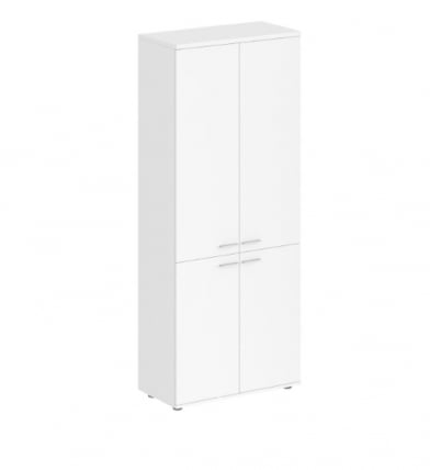 Шкаф высокий четырехдверный Sigma SG.801.WH.WH.WH Белый_0