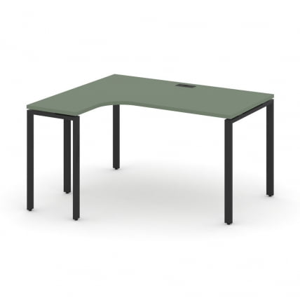 Стол эргономичный левый CONCEPT CN.SA-001(L) Кобо Черный_0