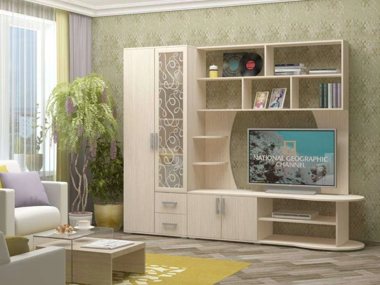 Гостиная Смарт Дуб Беленый_0