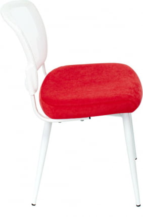 Стулья для кухни Бюрократ KF-8W Красный 2 шт._3