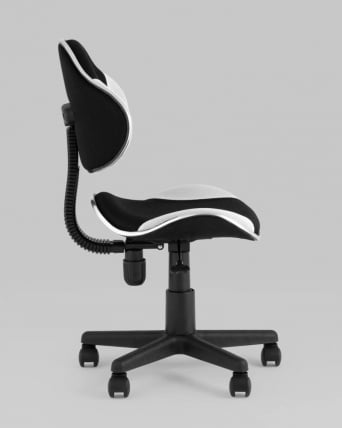 Стул офисный QZY Черно-белый_2