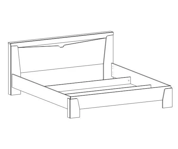Кровать 2-х спальная 1800 Гарда_1