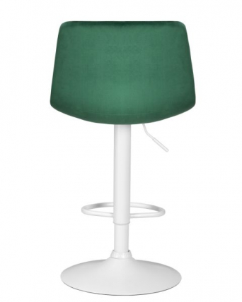 Стул барный DOBRIN TAILOR WHITE (зеленый велюр (MJ9-88)) 2 шт_5