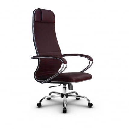 Кресло руководителя Metta L 1m 38K2K Комплект 7 Темно-бордовое_1