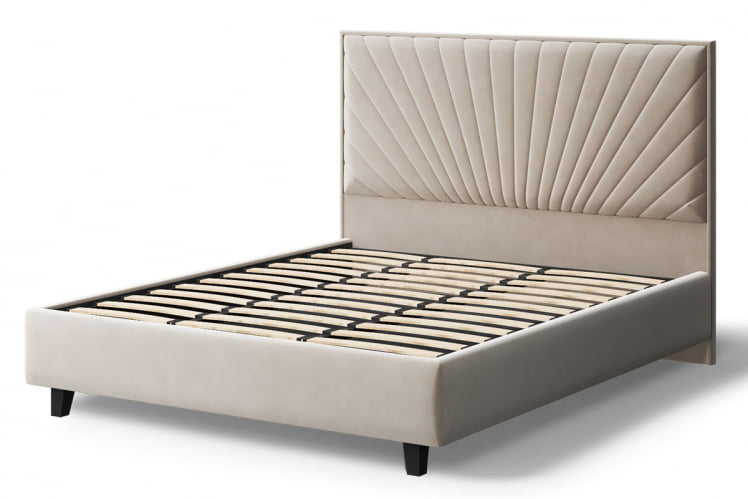 Кровать Леона, 2000 x 1200 мм, бежевый_2