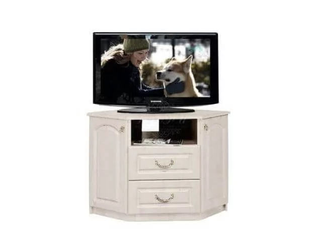 Тумба под ТВА угловая Гармония-4 (Дуб Беленый)_0