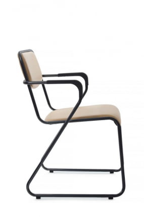 Кресло Nix Plus RCH OMKL-04B Бежевый/Металл Черный_1