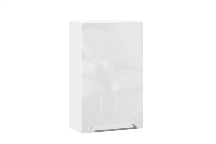 Шкаф кухонный 600 высокий Герда ЛД 272.455.000 Белый/Белый глянец_0