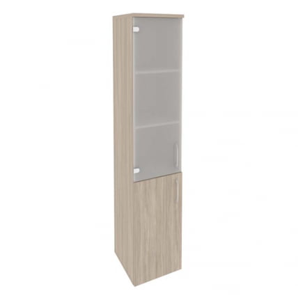 Шкаф высокий узкий левый ONIX O.SU-1.2(L) Дуб Аттик_0