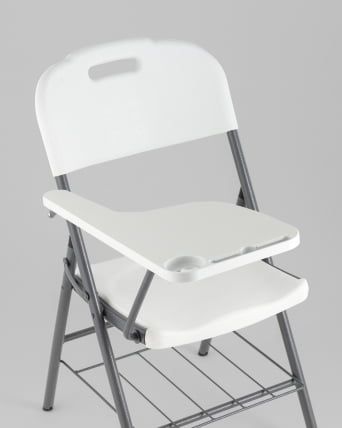 Стул складной банкетный со столиком и полкой_7