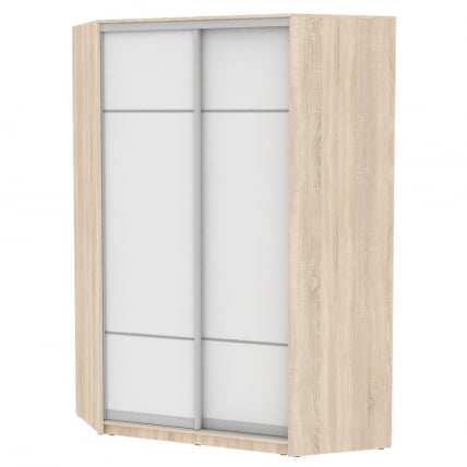 Шкаф-купе YA-230х1400-718-2(ДСС-Белый-D4D4)_0