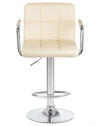 Стул барный DOBRIN KRUGER ARM (кремовый) 2 шт_6